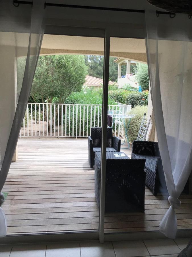 Апартаменты Appt T2 Standing Avec Piscine Et Terrasse Порто-Веккьо Экстерьер фото